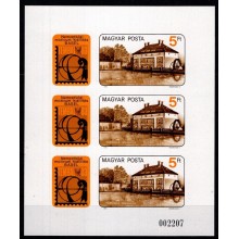 1983. Ungarn. Frimærkeudstillingen " TEMBAL 83". Miniark utakket og vignetter. Postfrisk.